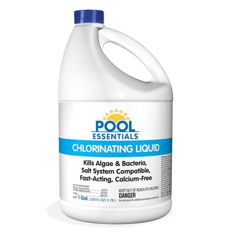 Magic blue liquid for pool
